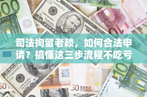 北京司法拘留老赖，如何合法申请？搞懂这三步流程不吃亏！
