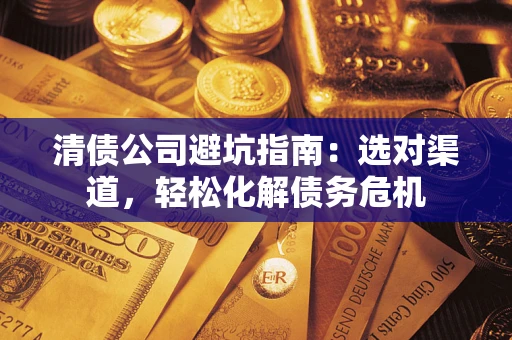 北京清债公司避坑指南：选对渠道，轻松化解债务危机