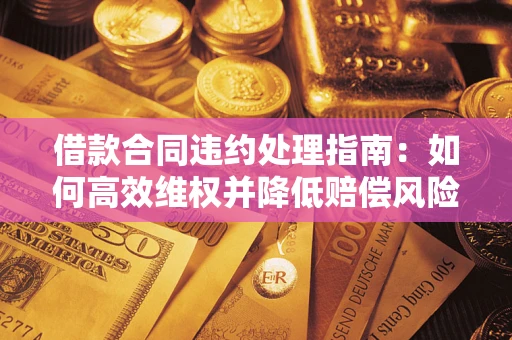 北京借款合同违约处理指南：如何高效维权并降低赔偿风险？