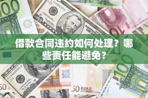 北京借款合同违约如何处理？哪些责任能避免？