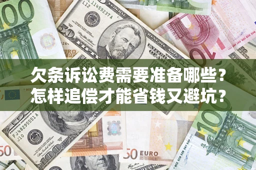 北京欠条诉讼费需要准备哪些？怎样追偿才能省钱又避坑？