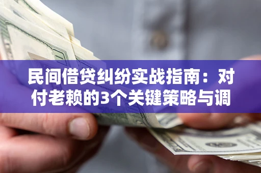 北京民间借贷纠纷实战指南：对付老赖的3个关键策略与调解盲区解析