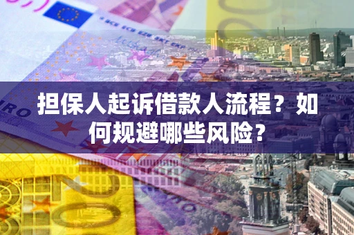 北京担保人起诉借款人流程？如何规避哪些风险？