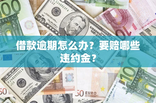 北京借款逾期怎么办？要赔哪些违约金？